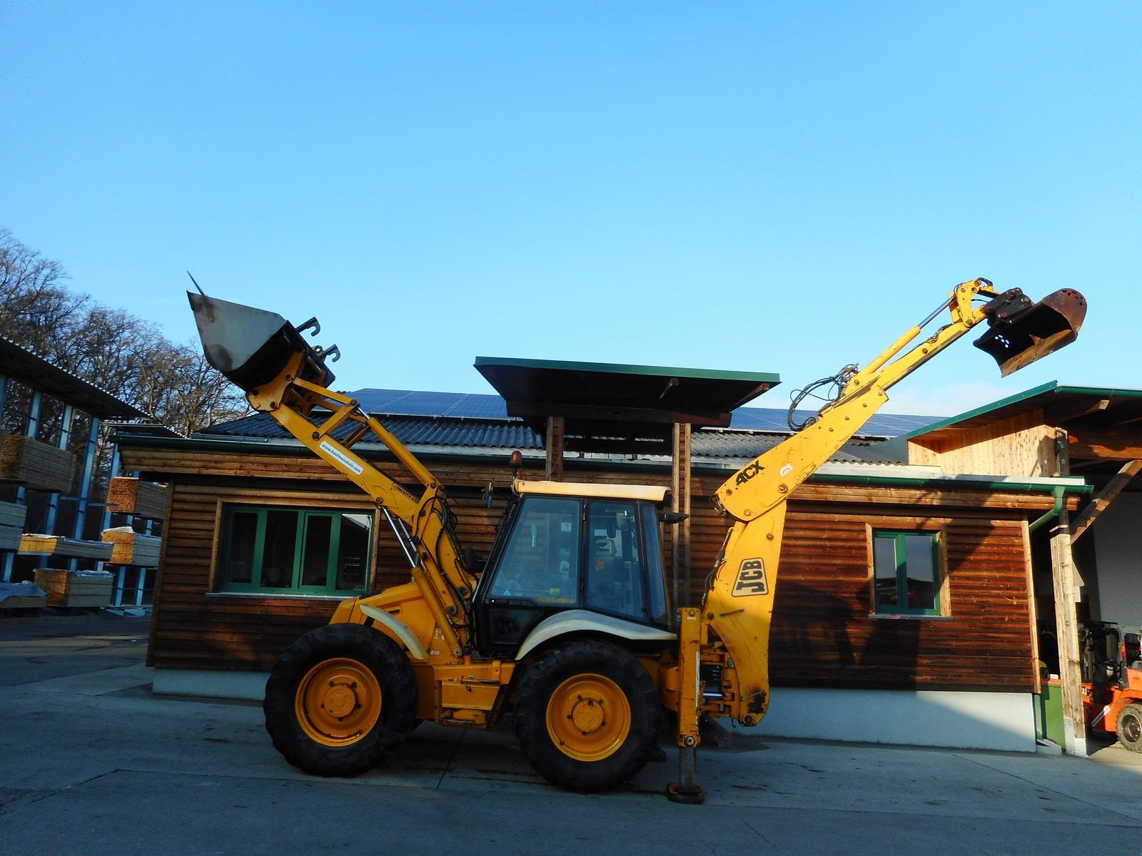 Baggerlader des Typs JCB 4XC mit 3x Schaufel und Gabel und Teleskoparm, Gebrauchtmaschine in St. Nikolai ob Draßling (Bild 16)