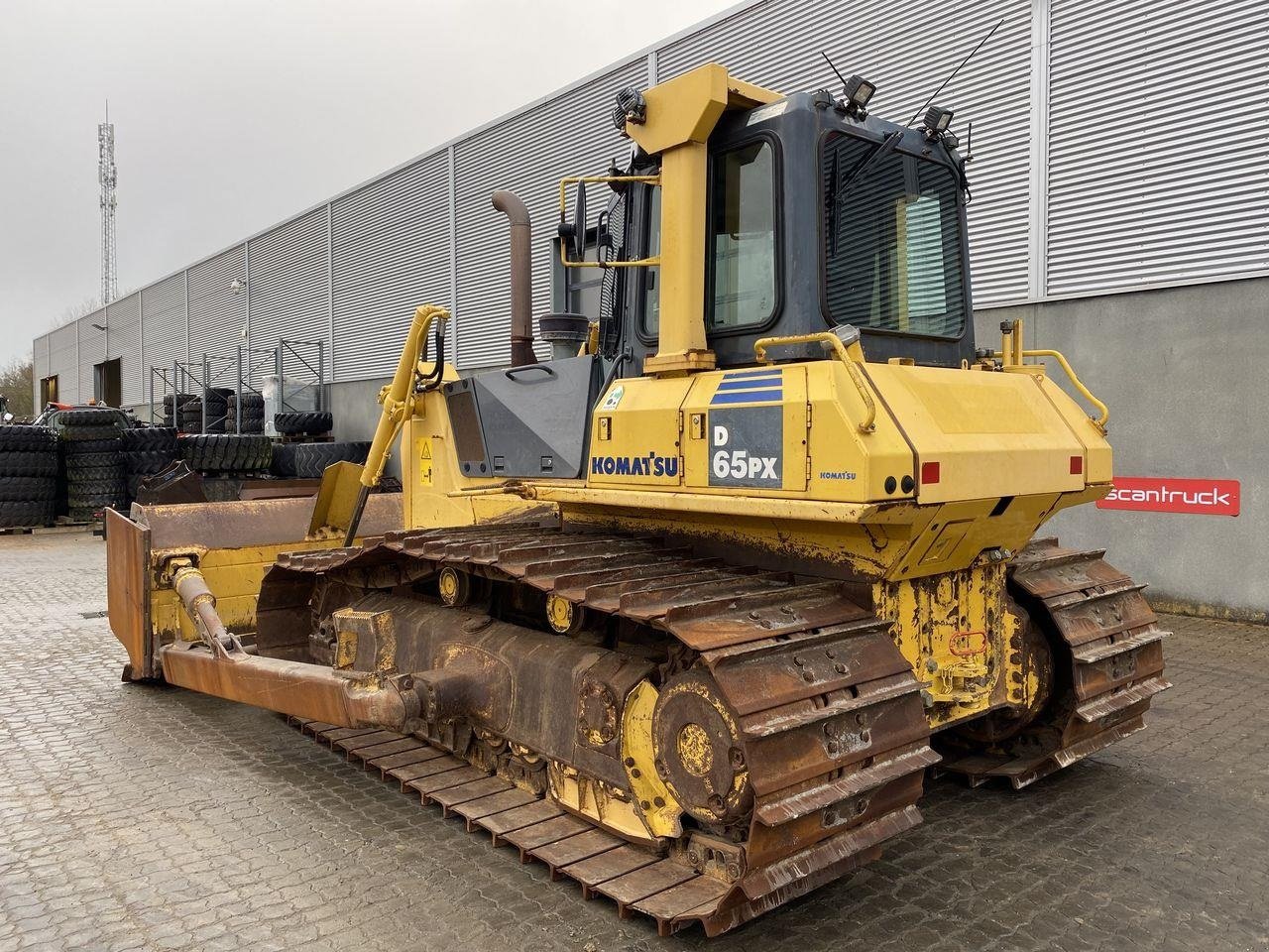 Baggerlader типа Komatsu D65PX, Gebrauchtmaschine в Skive (Фотография 2)