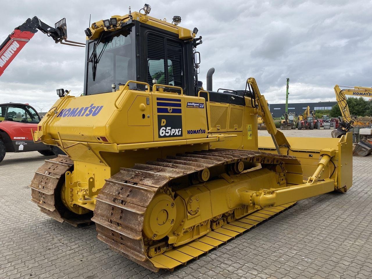 Baggerlader tip Komatsu D65PXI-18EO, Gebrauchtmaschine in Skive (Poză 4)