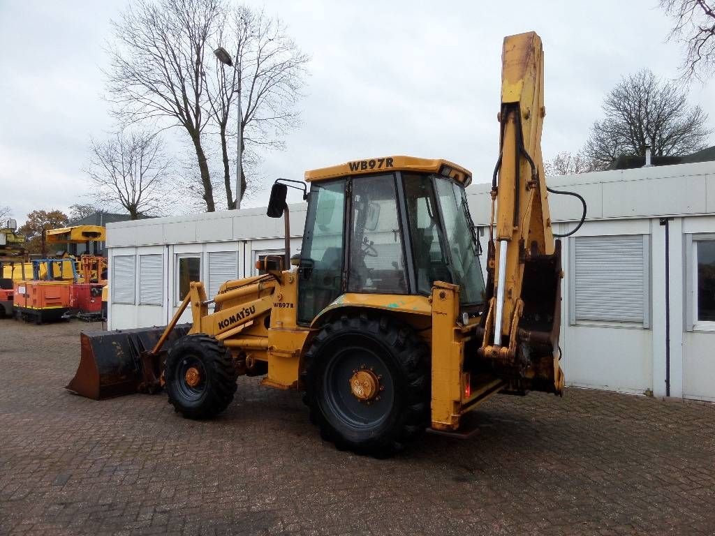 Baggerlader van het type Komatsu WB 97 R, Gebrauchtmaschine in Rucphen (Foto 2)