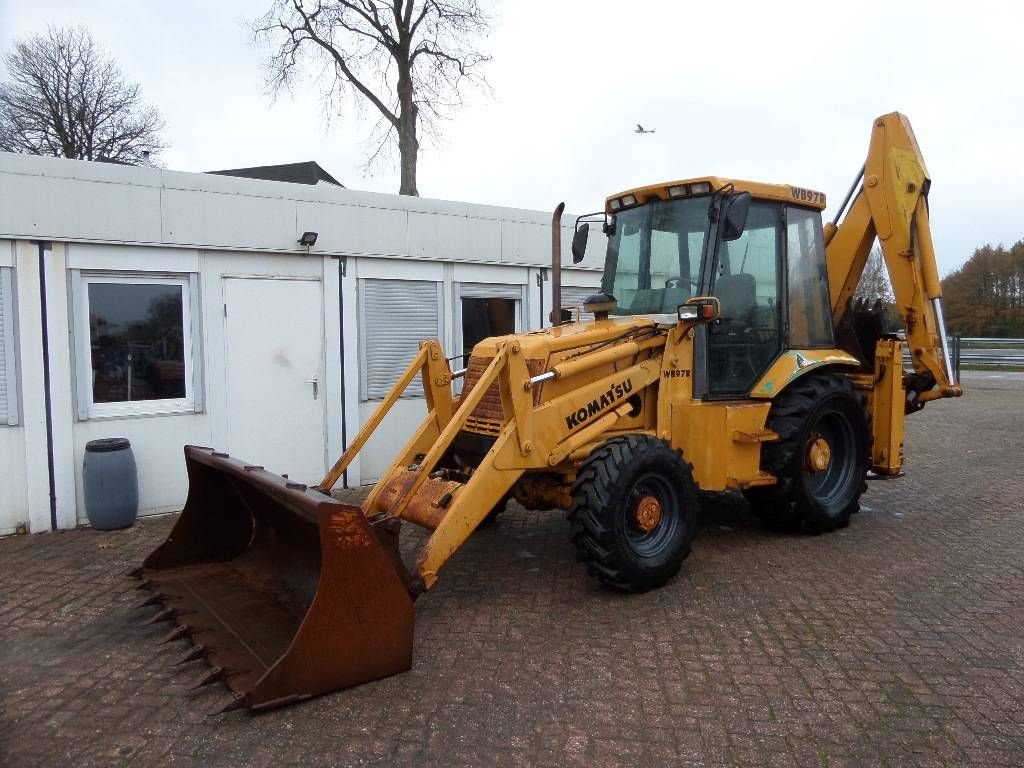 Baggerlader del tipo Komatsu WB 97 R, Gebrauchtmaschine In Rucphen (Immagine 1)