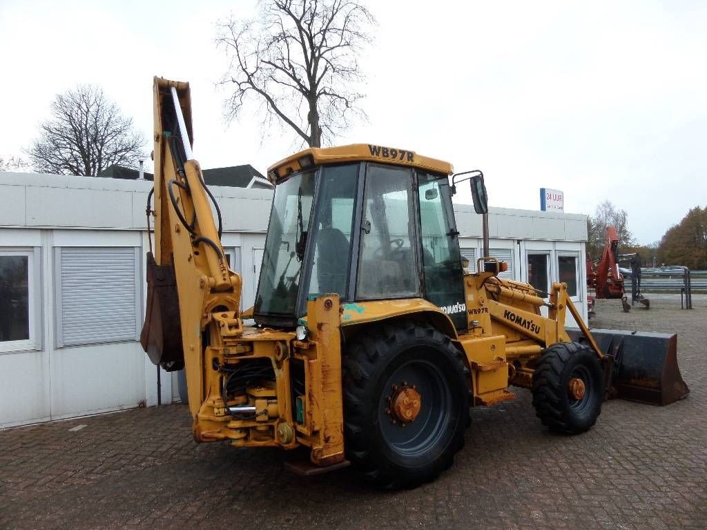 Baggerlader van het type Komatsu WB 97 R, Gebrauchtmaschine in Rucphen (Foto 4)