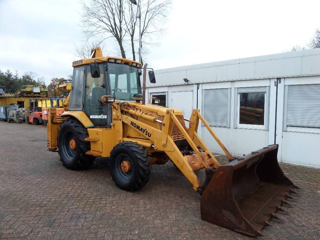 Baggerlader del tipo Komatsu WB 97 R, Gebrauchtmaschine In Rucphen (Immagine 3)