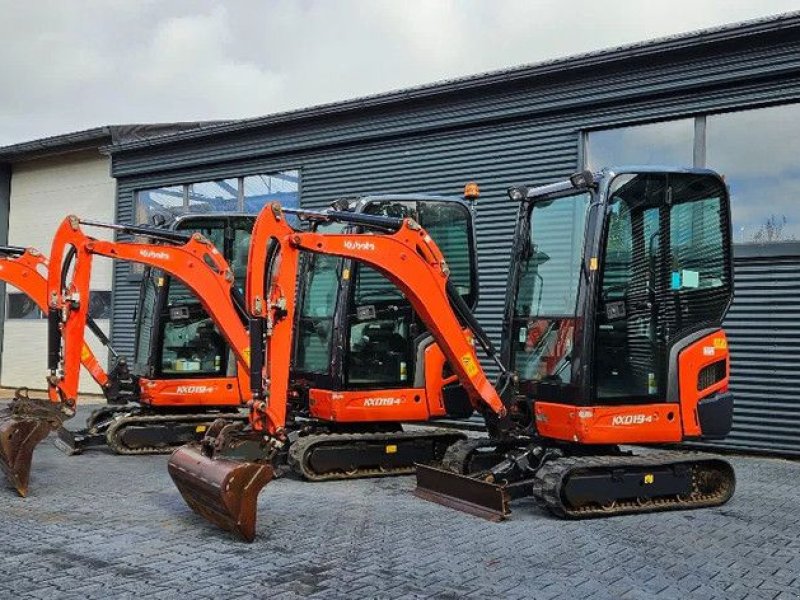 Baggerlader du type Kubota KX 019-4, Gebrauchtmaschine en Scharsterbrug