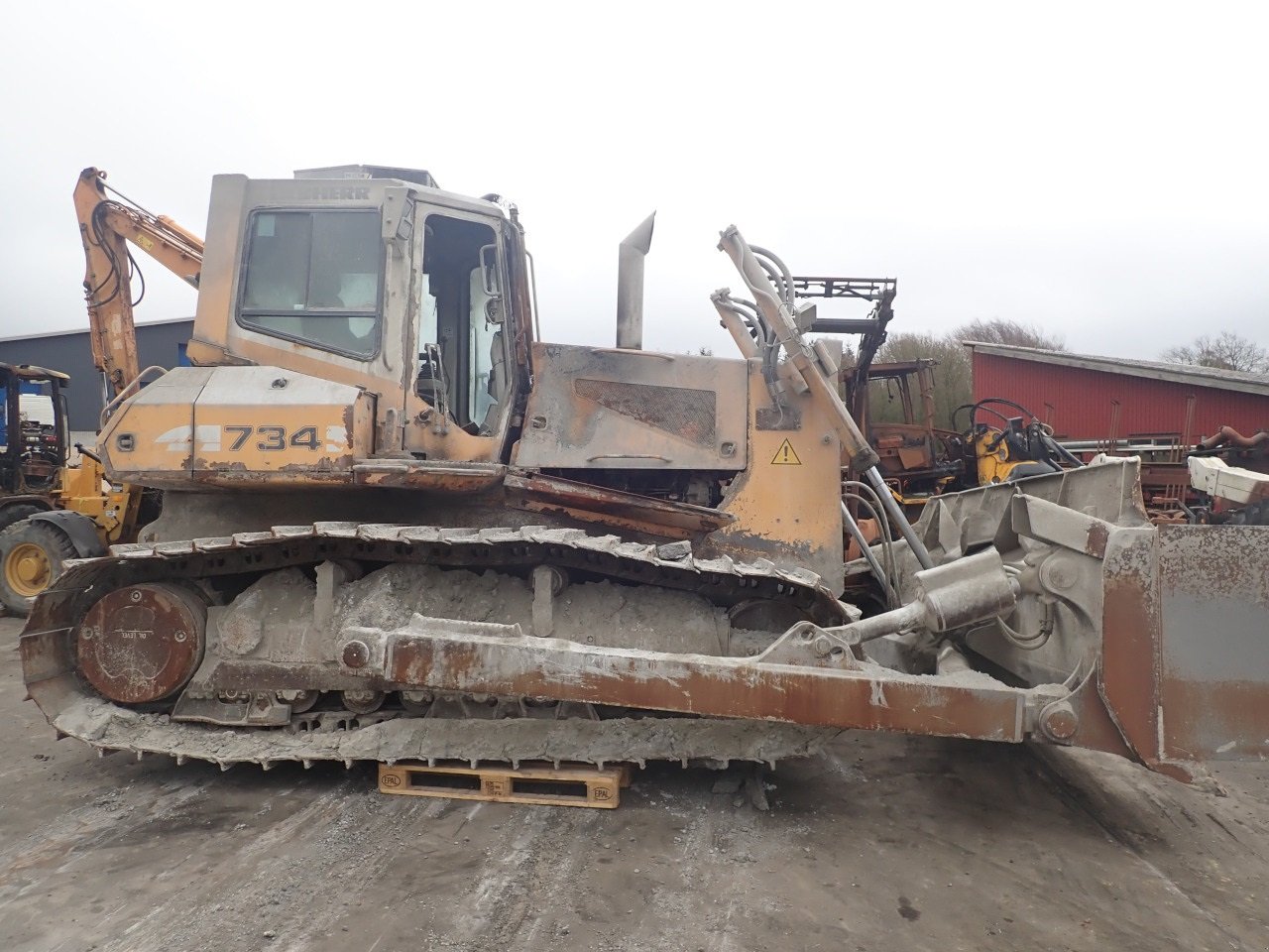 Baggerlader tip Liebherr PR734 LGP, Gebrauchtmaschine in Viborg (Poză 2)