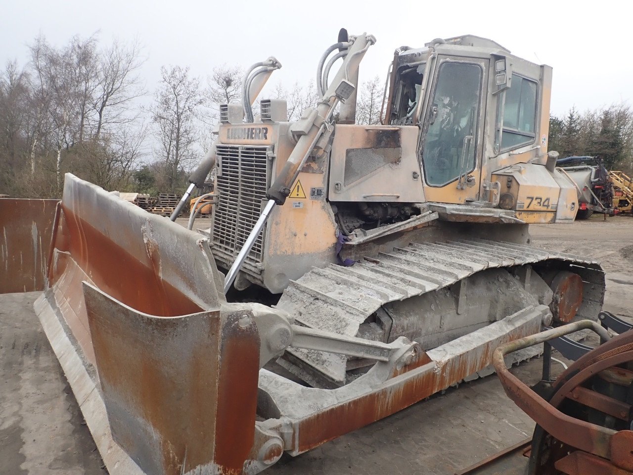 Baggerlader tip Liebherr PR734 LGP, Gebrauchtmaschine in Viborg (Poză 7)