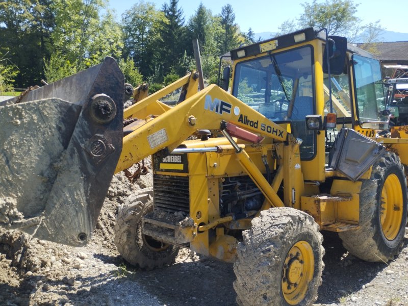 Baggerlader des Typs Massey Ferguson MF 50 HX Allrad, Gebrauchtmaschine in Hopferau (Bild 1)