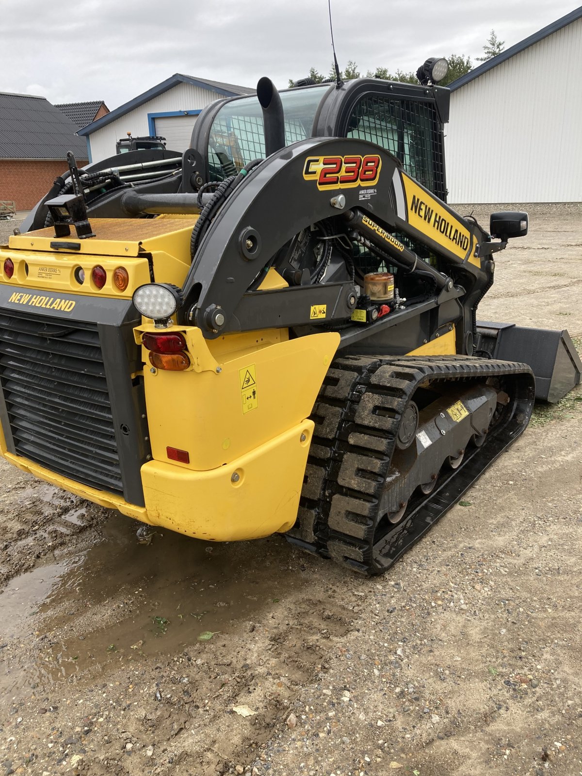 Baggerlader du type New Holland C 238 LOADER, Gebrauchtmaschine en Thisted (Photo 4)