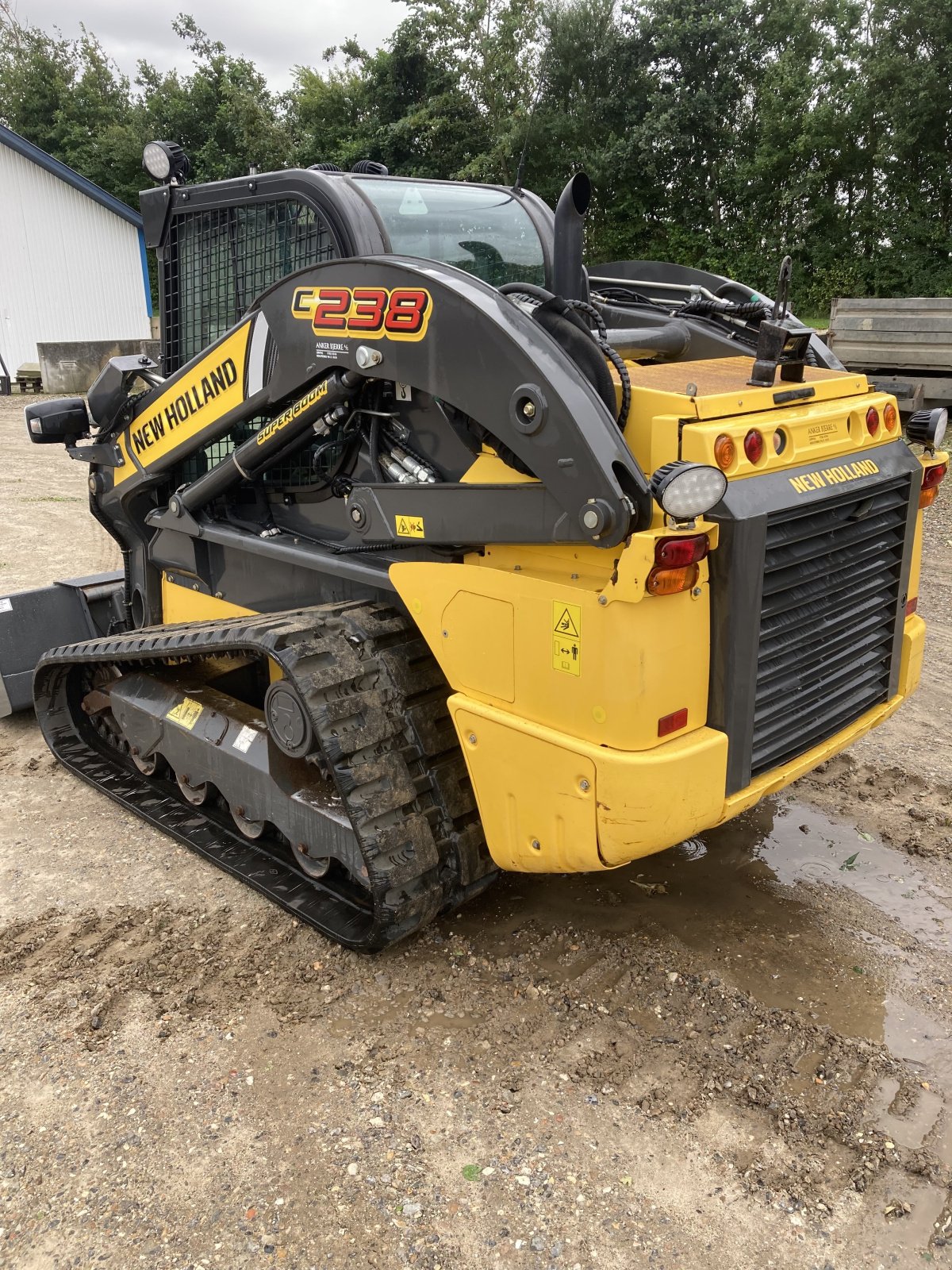 Baggerlader du type New Holland C 238 LOADER, Gebrauchtmaschine en Thisted (Photo 7)