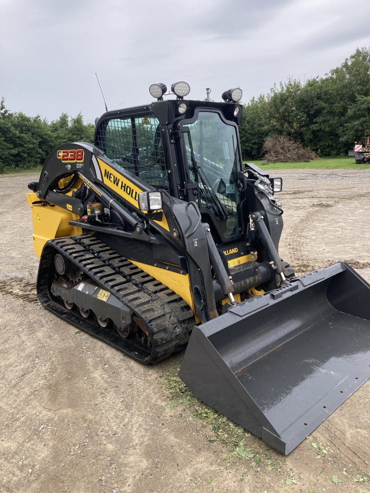 Baggerlader van het type New Holland C 238 LOADER, Gebrauchtmaschine in Thisted (Foto 1)