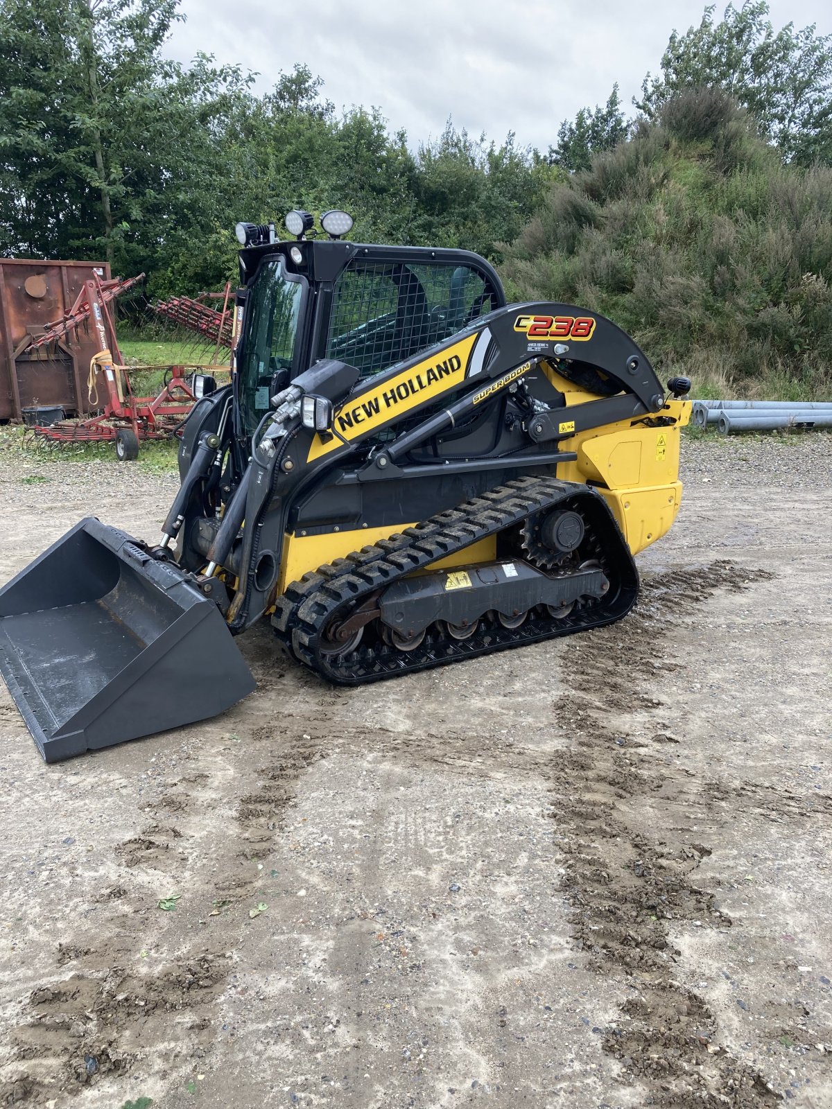 Baggerlader of the type New Holland C 238 LOADER, Gebrauchtmaschine in Thisted (Picture 3)