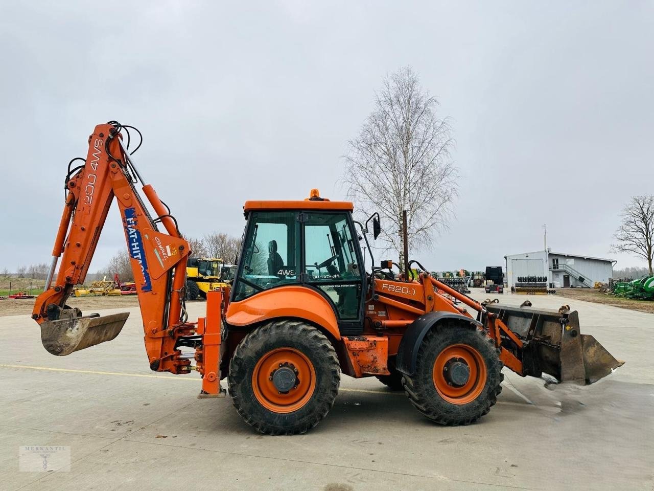 Baggerlader des Typs New Holland FB 200, Gebrauchtmaschine in Pragsdorf (Bild 4)