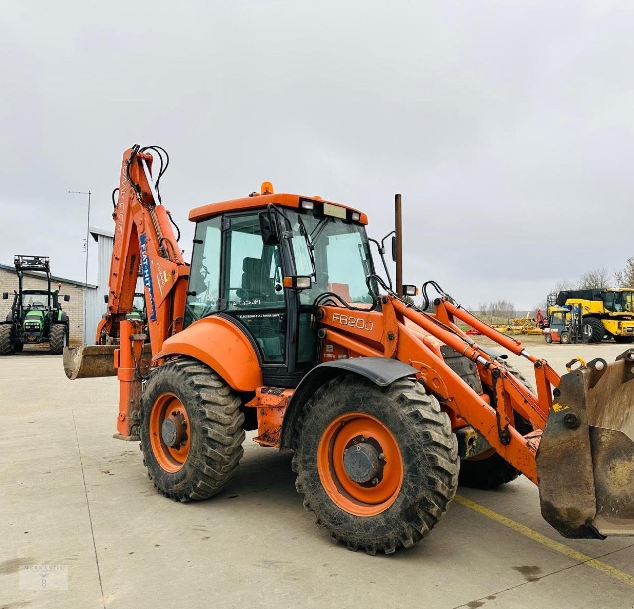 Baggerlader des Typs New Holland FB 200, Gebrauchtmaschine in Pragsdorf (Bild 5)