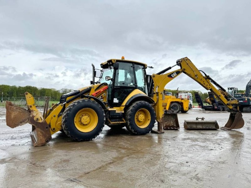 Baggerlader of the type Sonstige Cat 434F - 4 Buckets + Forks / All Wheel Steering, Gebrauchtmaschine in Veldhoven (Picture 1)