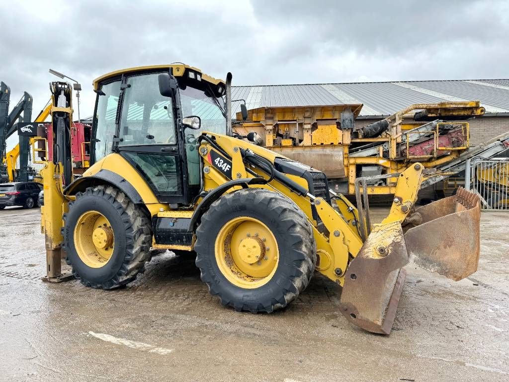 Baggerlader a típus Sonstige Cat 434F - 4 Buckets + Forks / All Wheel Steering, Gebrauchtmaschine ekkor: Veldhoven (Kép 4)