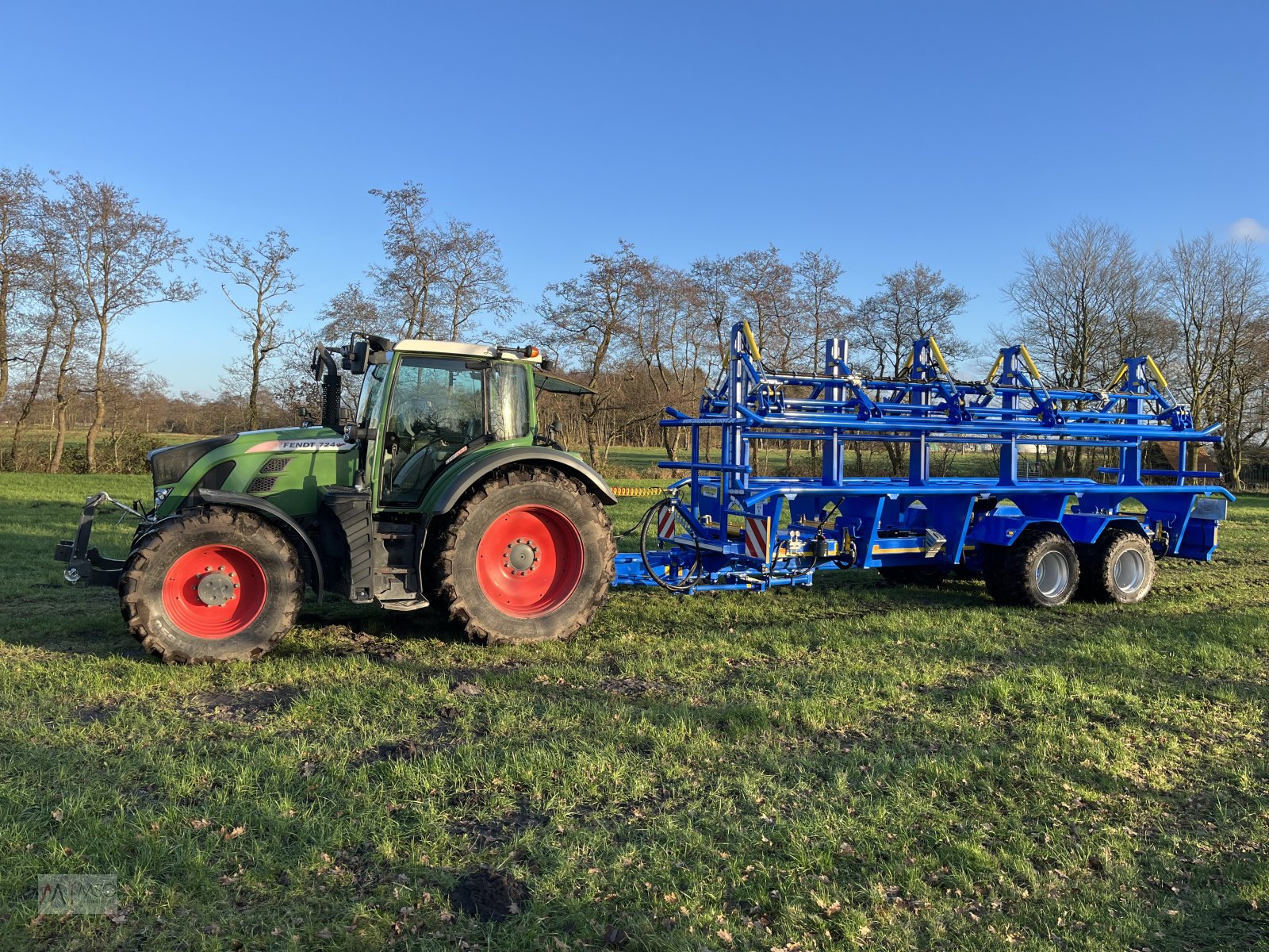 Ballensammelwagen typu A. Wilson Engineering Monster Move 12 Universal, Neumaschine w Südbrookmerland (Zdjęcie 2)