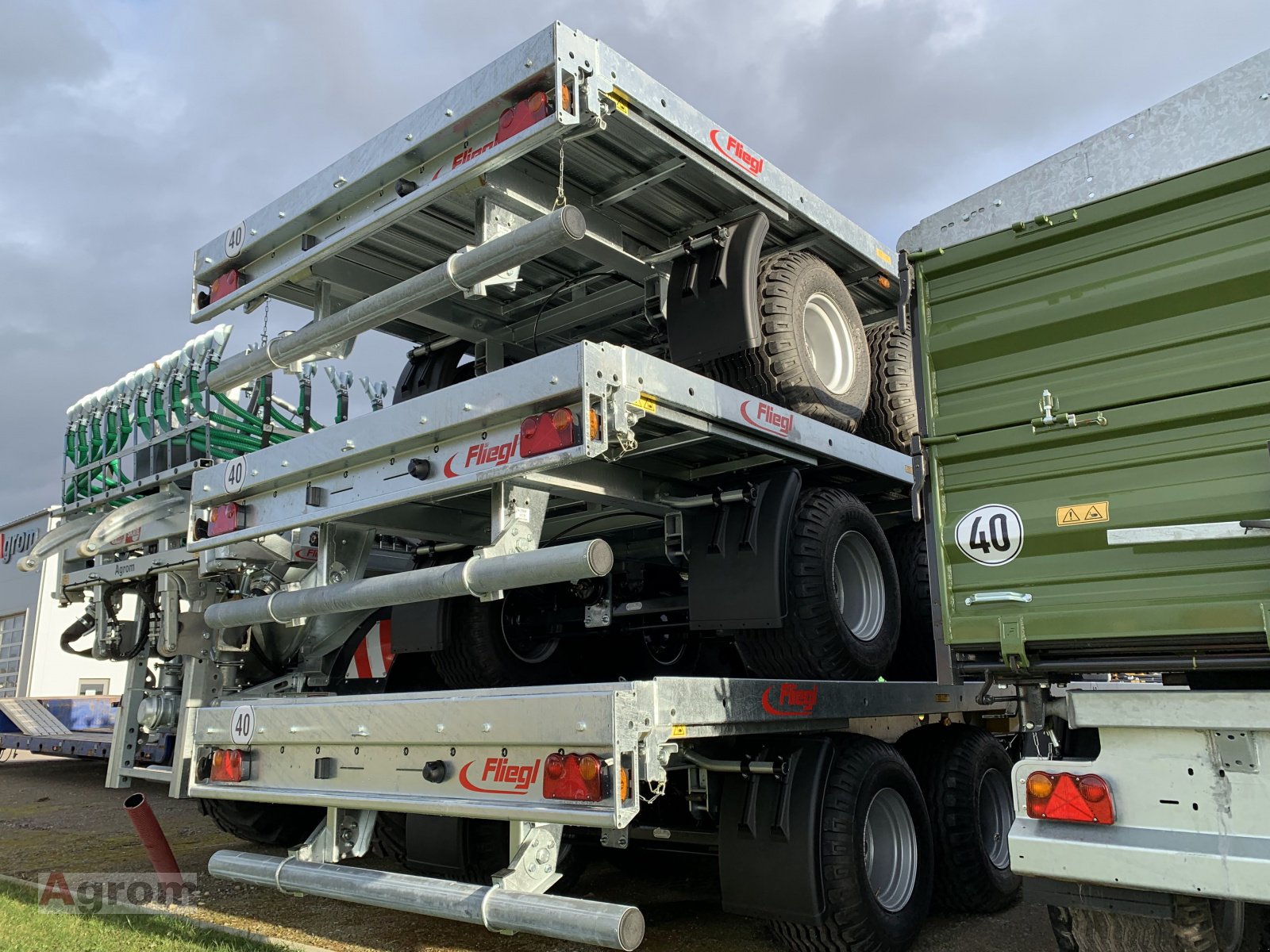 Ballensammelwagen от тип Fliegl DPW 180 B, Neumaschine в Meißenheim-Kürzell (Снимка 3)