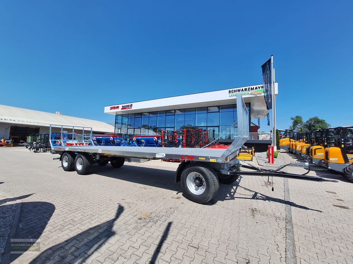 Ballensammelwagen Türe ait Fliegl DPW 240 40 KM/H, Neumaschine içinde Gampern (resim 30)