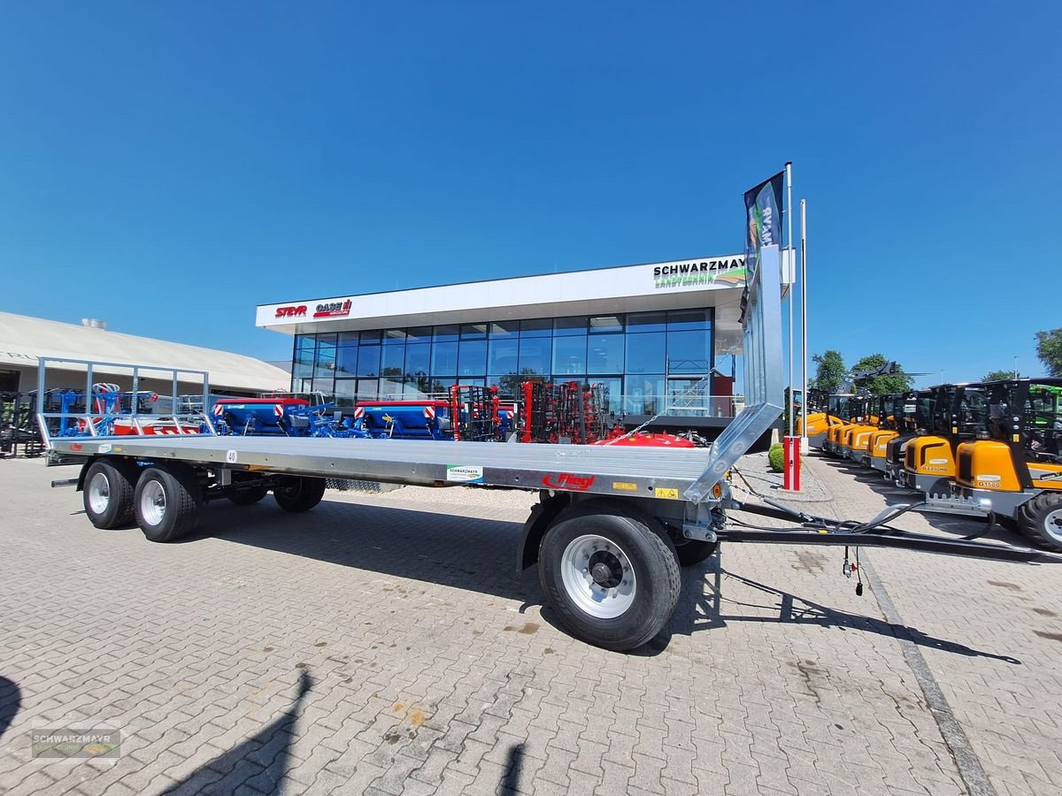 Ballensammelwagen типа Fliegl DPW 240 40 KM/H, Neumaschine в Gampern (Фотография 1)