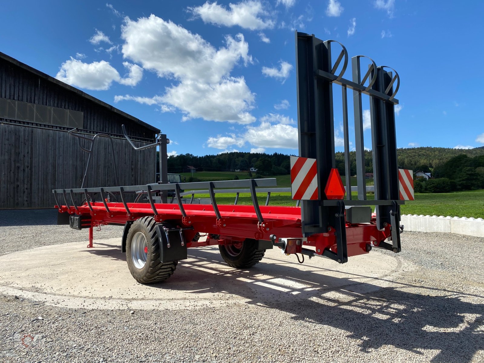 Ballensammelwagen a típus Kobzarenko PT-18 Selbstlader, Neumaschine ekkor: Tiefenbach (Kép 9)