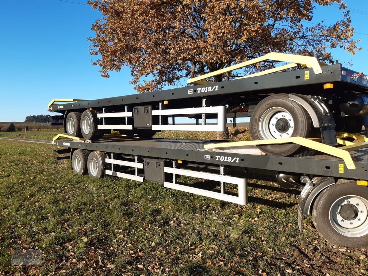 Ballensammelwagen du type Metal-Fach T019-18to. Ballenwagen-Tridem, Neumaschine en Eberschwang (Photo 8)