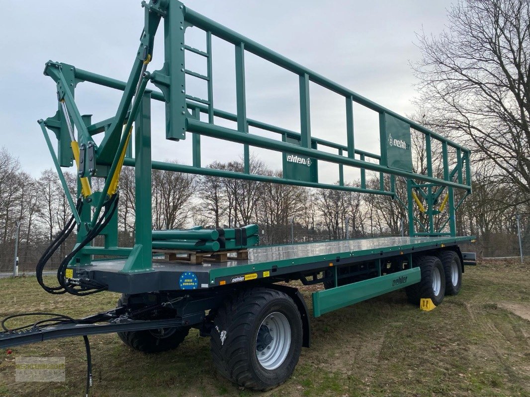 Ballensammelwagen van het type Oehler DDK 240 BK, Neumaschine in Mühlengeez (Foto 4)