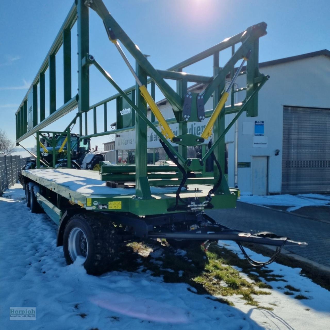 Ballensammelwagen Türe ait Oehler DDK 240 BK, Neumaschine içinde Drebach (resim 2)