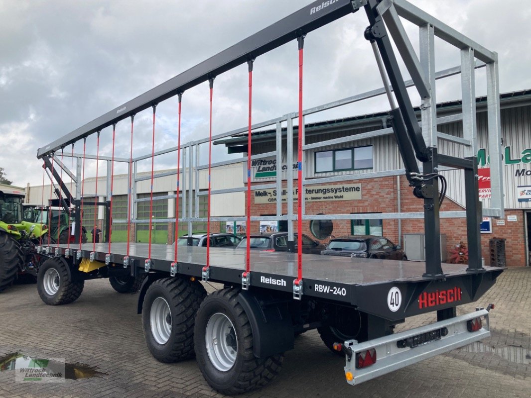 Ballensammelwagen van het type Reisch RBW-240, Neumaschine in Rhede / Brual (Foto 1)