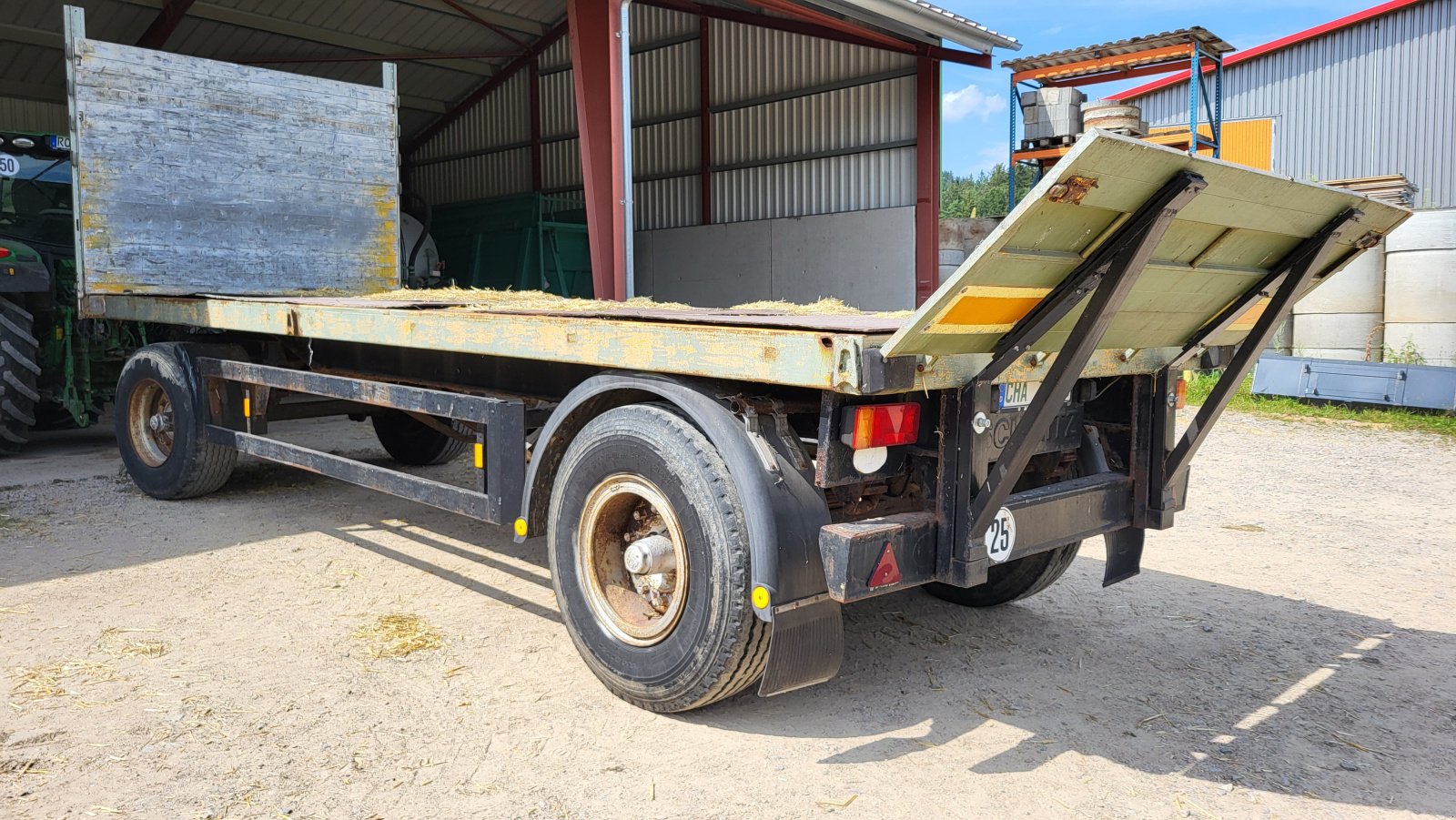 Ballensammelwagen tip Schmitz 18t, Gebrauchtmaschine in Zell (Poză 1)