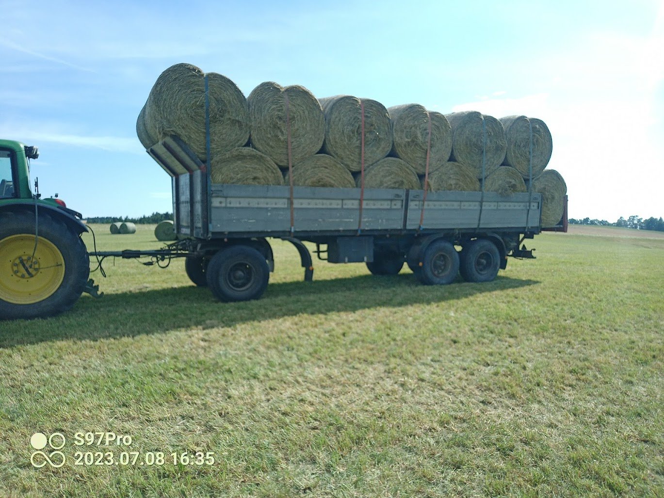 Ballensammelwagen του τύπου Schwarzmüller LKW Anhänger, Gebrauchtmaschine σε Niederwaldkirchen (Φωτογραφία 1)