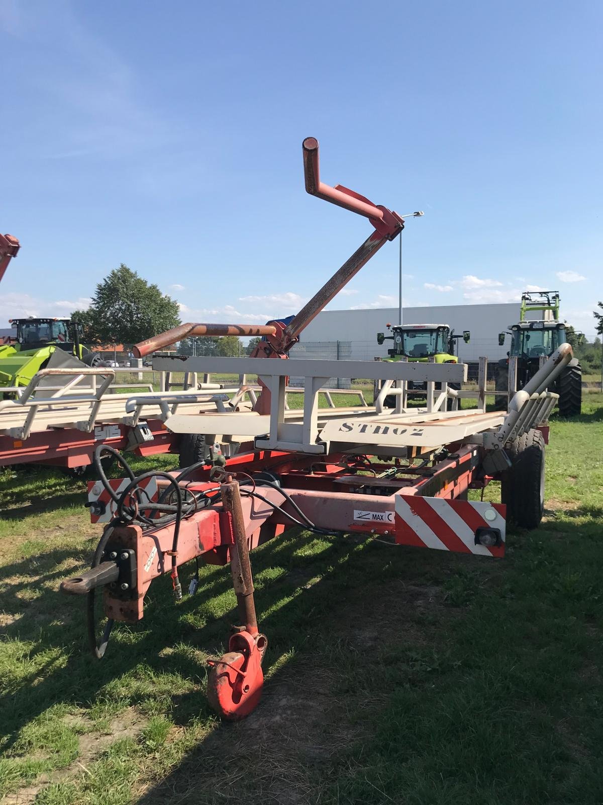 Ballensammelwagen tip SMS SPV 2x4, Gebrauchtmaschine in Plessa (Poză 1)