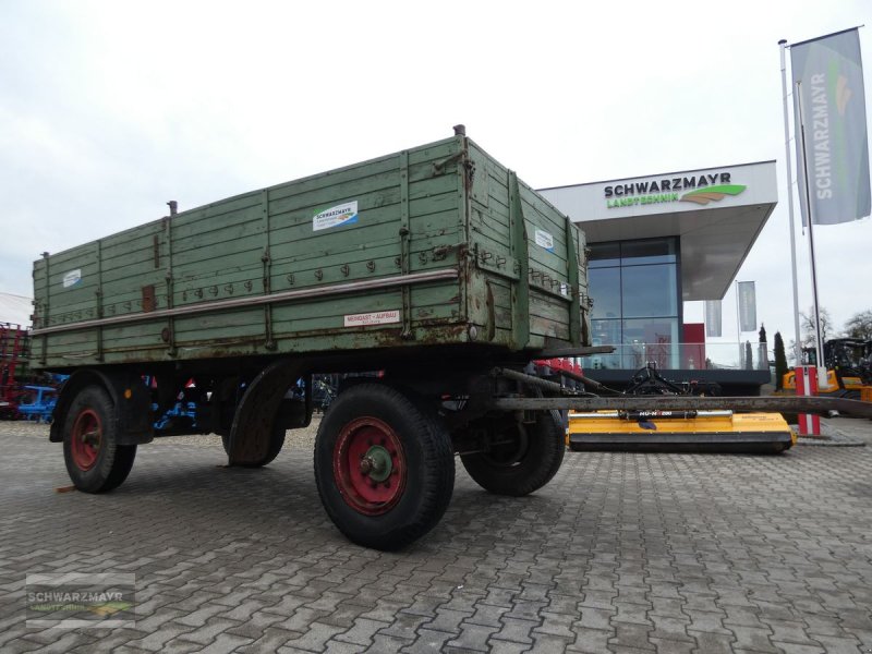 Ballensammelwagen типа Sonstige 2-Achs Plattformanhänger, Gebrauchtmaschine в Aurolzmünster (Фотография 1)