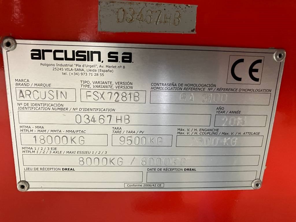 Ballensammelwagen des Typs Sonstige Arcusin FSX 72.81 B, Gebrauchtmaschine in Hinnerup (Bild 5)