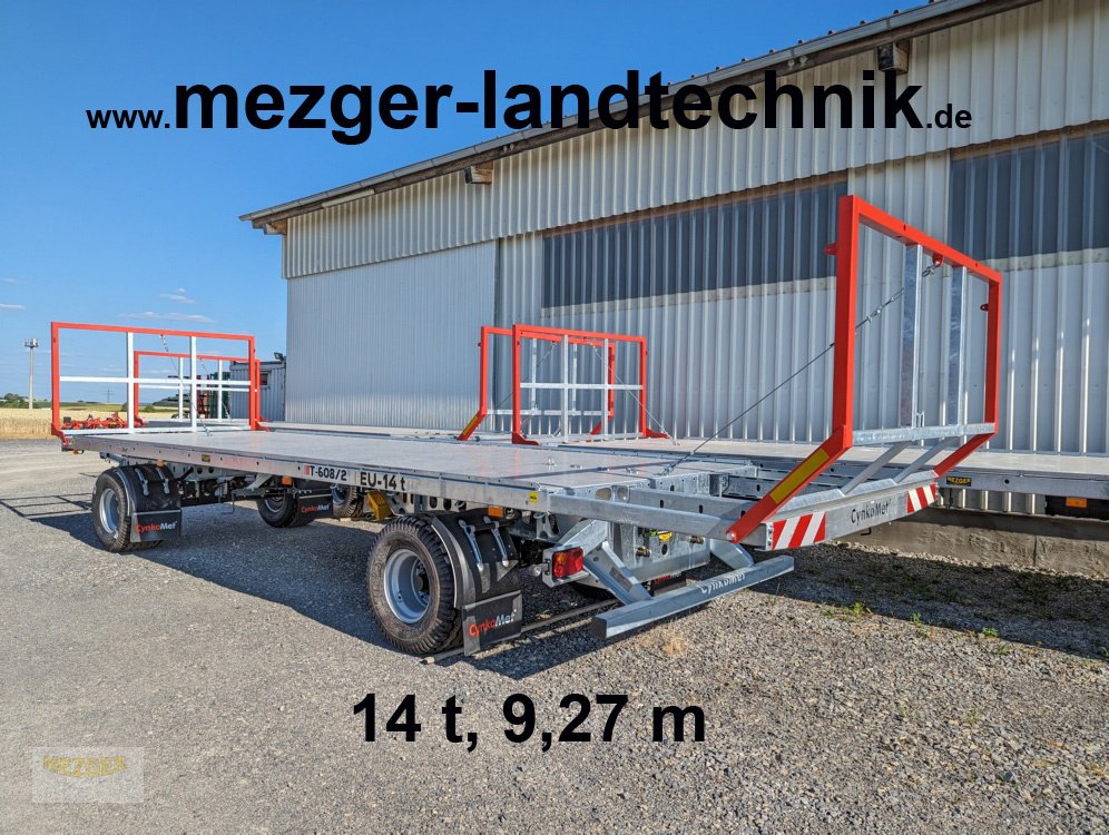 Ballentransportwagen del tipo CYNKOMET 14 t (T-608/2 EU) Ballenwagen, 9,27 m (Am Lager), Neumaschine In Ditzingen (Immagine 1)