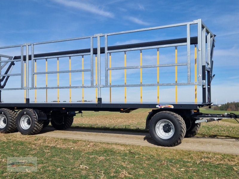 Ballentransportwagen del tipo Demmler DTL-L 240, Neumaschine en Wertingen-Geratshofen