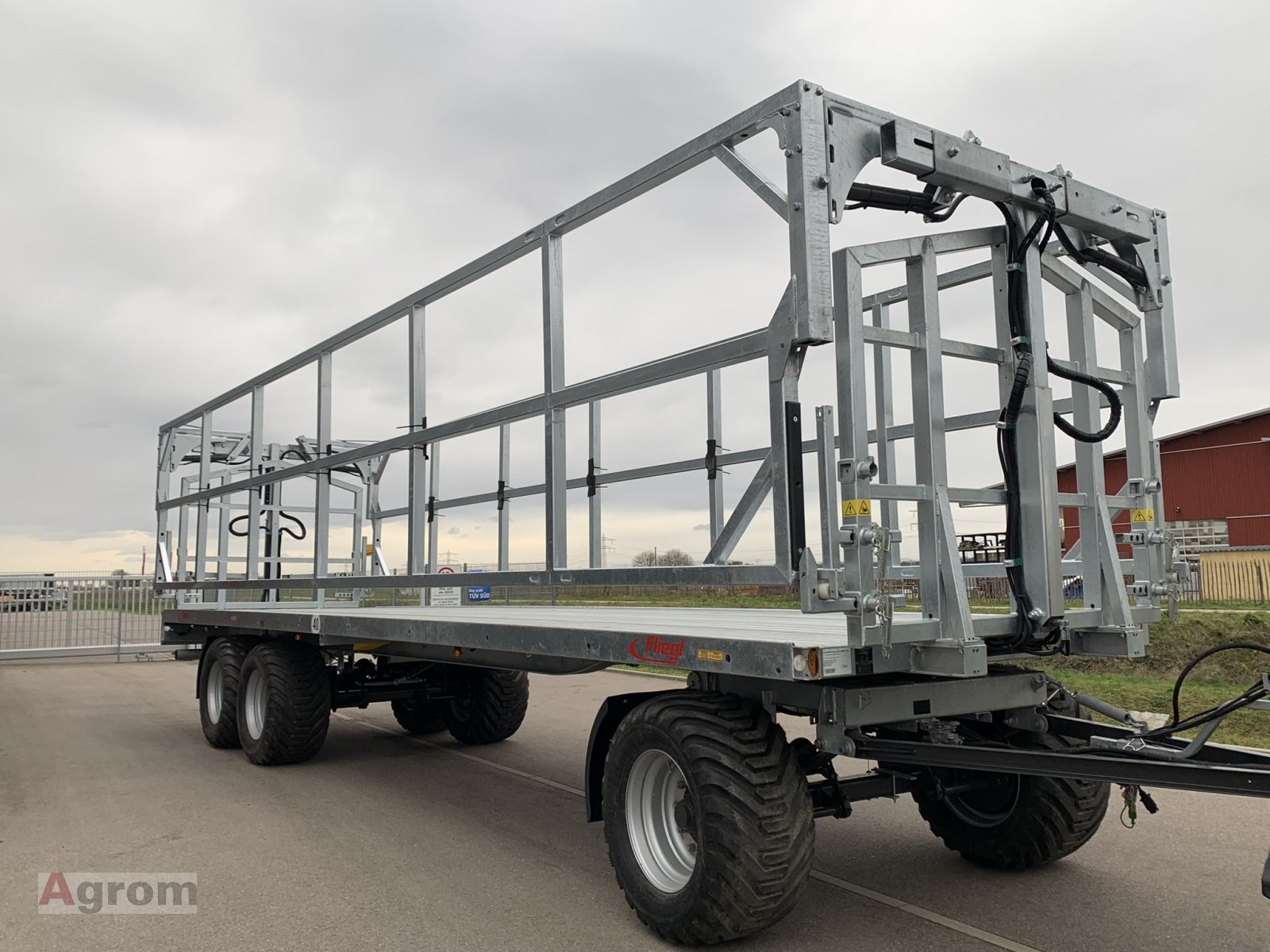 Ballentransportwagen typu Fliegl DPW 210 BL, Neumaschine w Meißenheim-Kürzell (Zdjęcie 7)