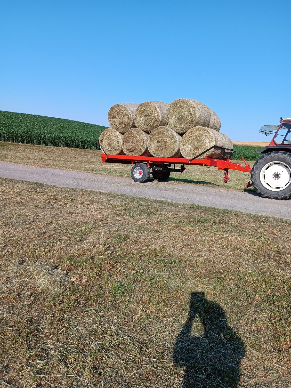 Ballentransportwagen Türe ait Krone ZK 5,7, Gebrauchtmaschine içinde Kößlarn (resim 1)