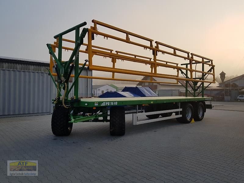 Ballentransportwagen του τύπου Metaltech PB 16HB Ballenanhänger, Ballentransportwagen, Ballenwagen, Ballensammelwagen mit klappbarer Erhöhung, Neumaschine σε Teublitz (Φωτογραφία 3)