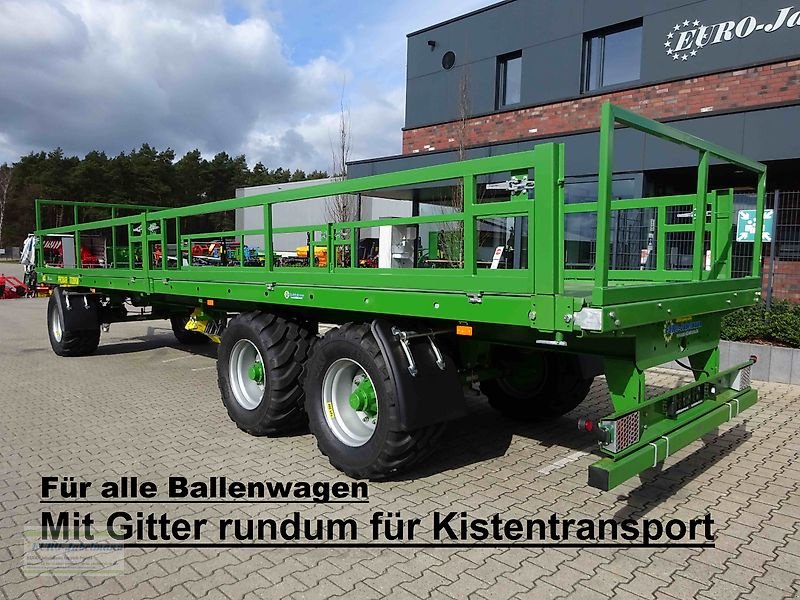 Ballentransportwagen del tipo PRONAR Ballenwagen, Strohwagen, 10 t, 12 t, 15 t, 18 t, 24 t, NEU, Neumaschine In Itterbeck (Immagine 16)