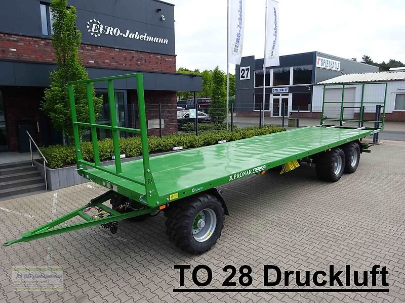 Ballentransportwagen Türe ait PRONAR Ballenwagen, Strohwagen, 10 t, 12 t, 15 t, 18 t, 24 t, NEU, Neumaschine içinde Itterbeck (resim 12)