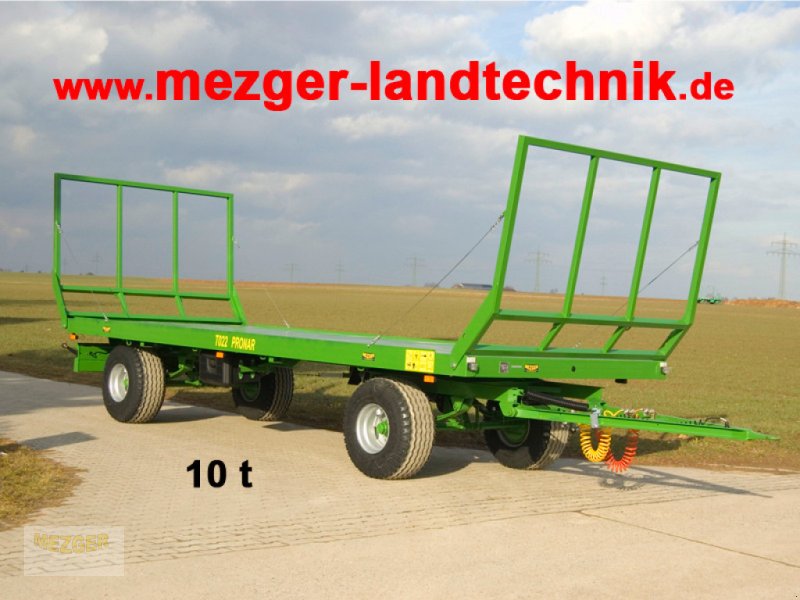 Ballentransportwagen del tipo PRONAR Ballenwagen T022 (10 t), Neumaschine en Ditzingen (Imagen 1)