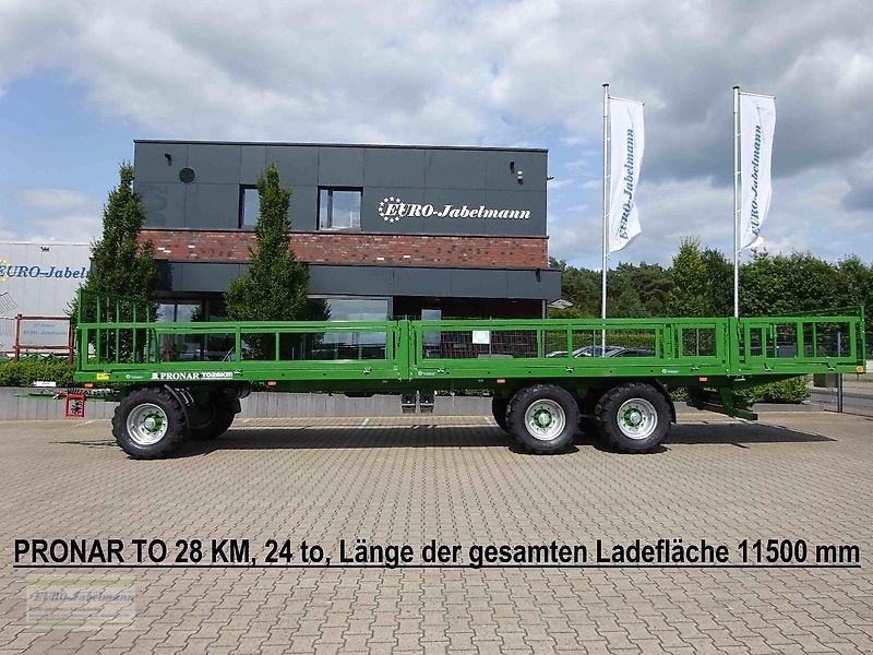 Ballentransportwagen du type PRONAR Flachwagen für Ballen- Kartoffelkisten- Gemüsekisten- und Obstkistentransport, TO 26, 18 to, NEU, Neumaschine en Itterbeck (Photo 17)