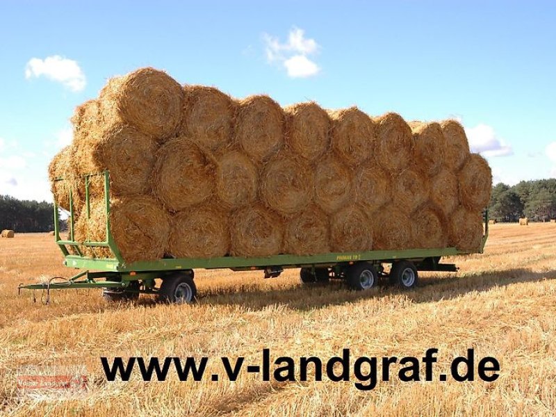 Ballentransportwagen of the type PRONAR T 023 Ballenwagen, Neumaschine in Ostheim/Rhön (Picture 1)