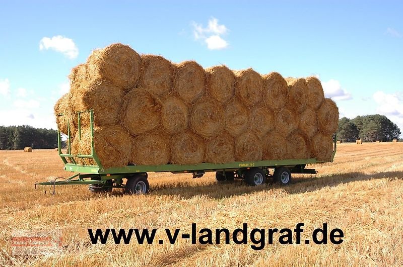 Ballentransportwagen van het type PRONAR T 023, Neumaschine in Ostheim/Rhön (Foto 1)