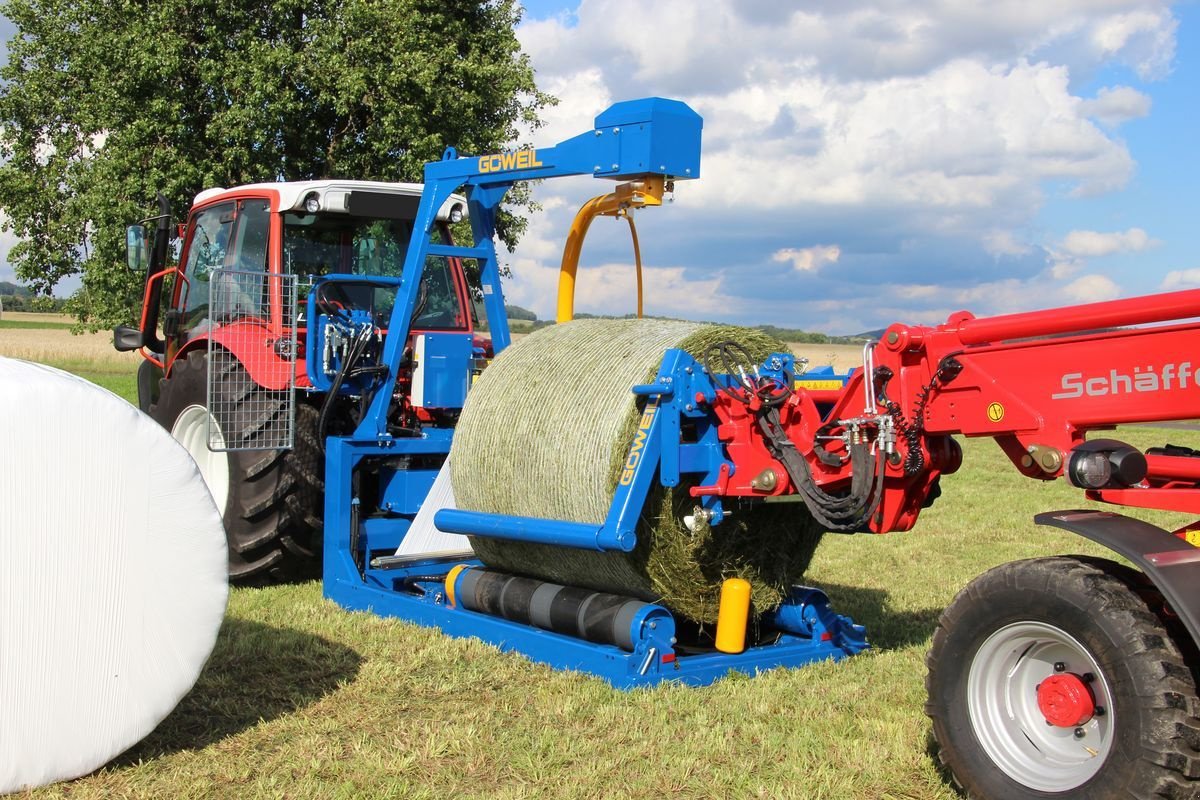 Ballenwickler van het type Göweil G 3010, Neumaschine in Grünbach (Foto 4)