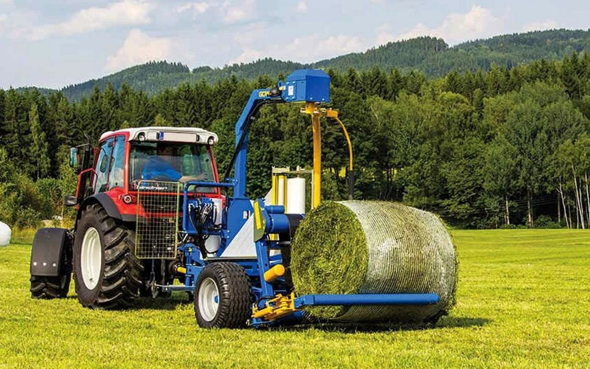 Ballenwickler typu Göweil Rundballenwickler G2020, Neumaschine v Tamsweg (Obrázek 1)