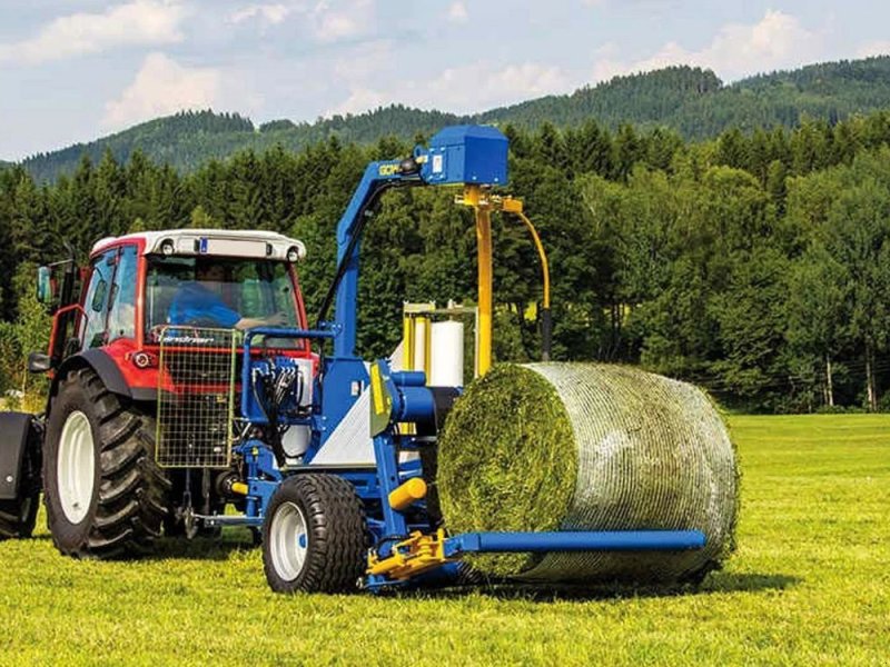 Ballenwickler des Typs Göweil Rundballenwickler G2020, Neumaschine in Tamsweg (Bild 1)