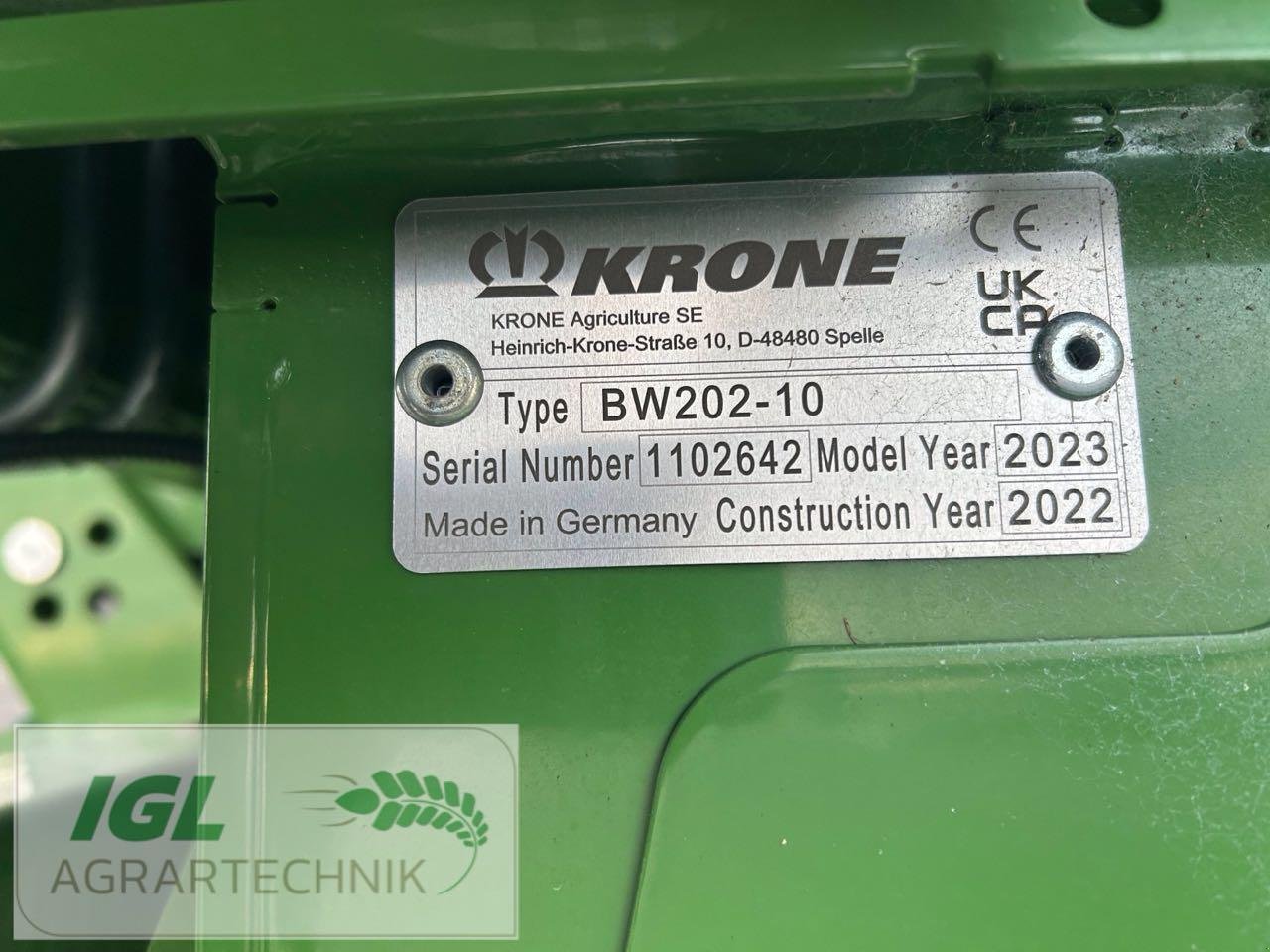 Ballenwickler от тип Krone EasyWrap 150 (BW202-10), Neumaschine в Nabburg (Снимка 5)