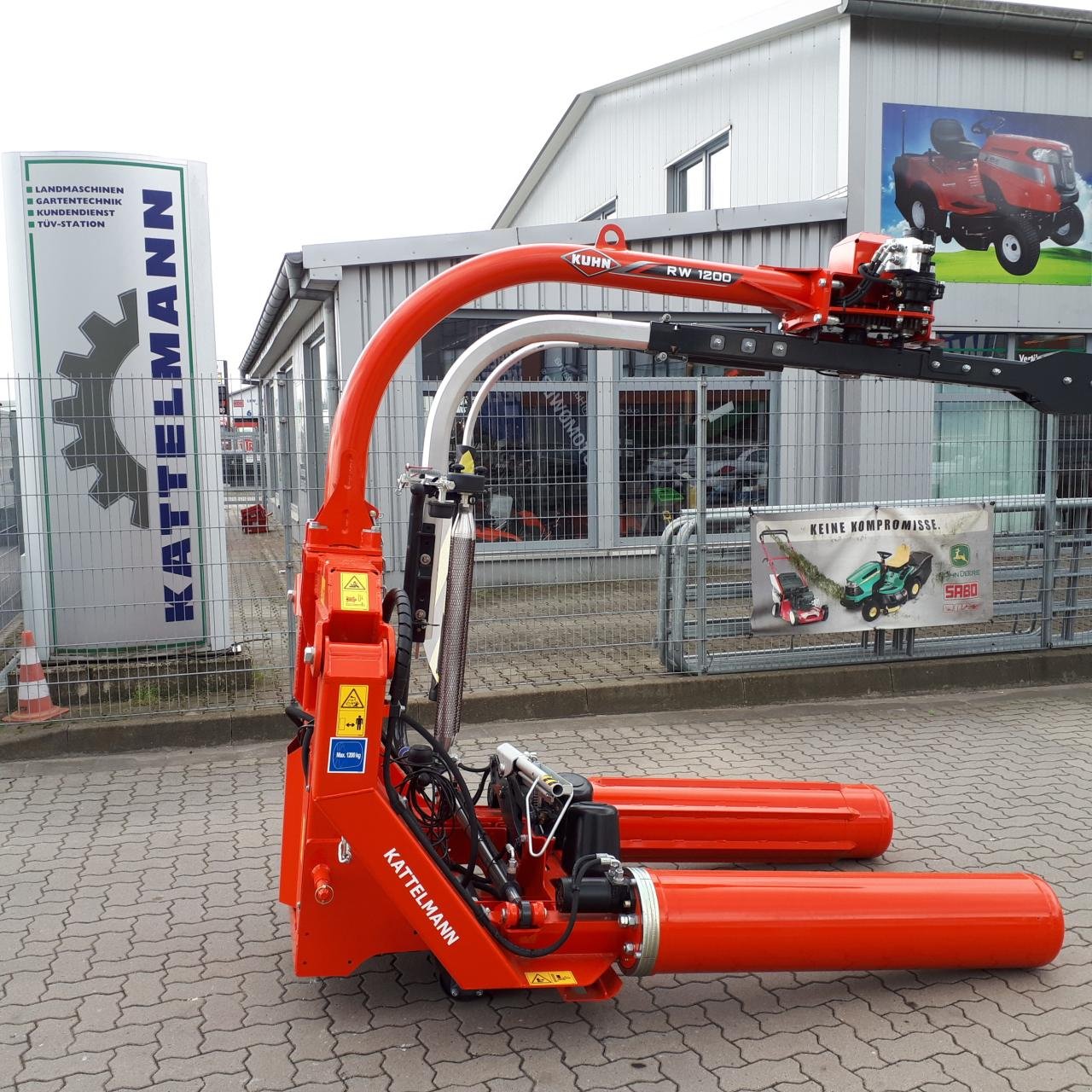 Ballenwickler van het type Kuhn RW 1200 C (Neu), Gebrauchtmaschine in Stuhr (Foto 1)