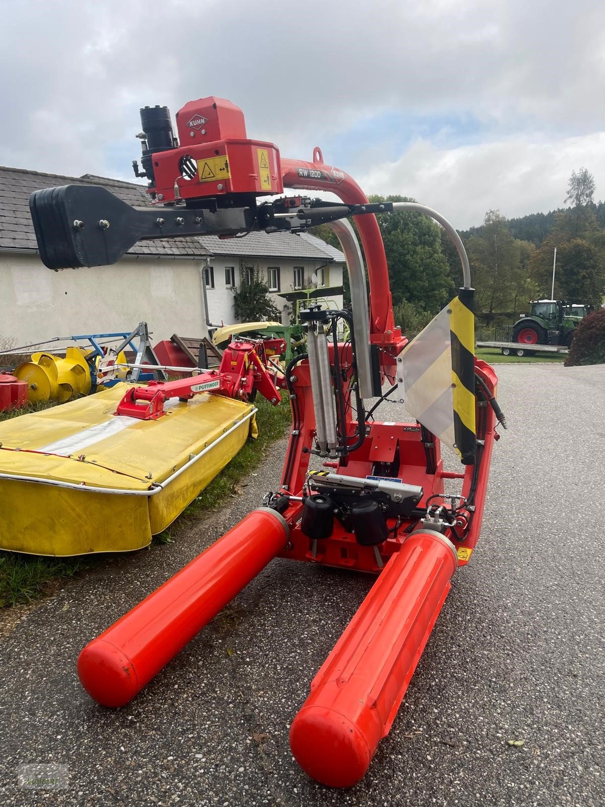 Ballenwickler del tipo Kuhn RW 1200 C, Gebrauchtmaschine In Bad Leonfelden (Immagine 5)